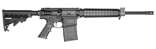 Smith & Wesson 11532 M&P10 Sport OR 308 Win / 7.62x51mm NATO 16" Black Armornite Barrel 20+1, Black Receiver, Black 6 Position Telescopic Stock, Polymer Grip, Manual Ambidextrous Safety On Lower