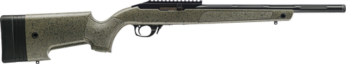 Bergara Rifles BXR001 BXR  22 LR 10+1 16.50" Matte Blued Fluted Chromoly Steel Barrel, Matte Blued Aluminum Receiver, Black Speckled Green Synthetic Stock, Right Hand