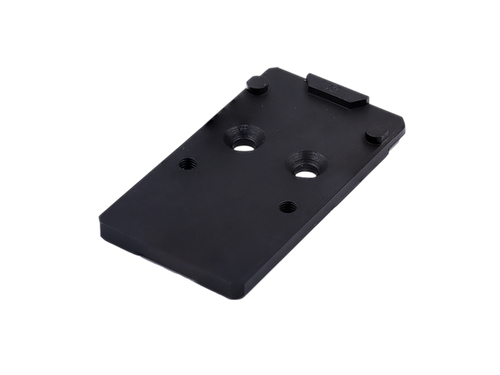 XS Sights GLOM001SM1RMR Glock MOS Optic Plate  RMR Footprint Black Nitride Steel