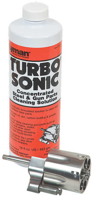 Lyman 7631707 Turbo Sonic Gun Parts Cleaning Solution Against Grease, Dust, Oil 16 oz Bottle