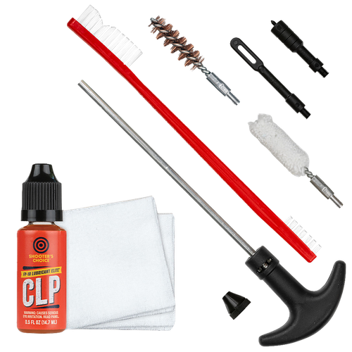 Shooters Choice SHFSRK9MM Gun Rod Cleaning Kit 9mm Pistol