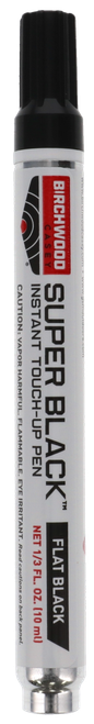 Birchwood Casey 15112 Super Black Touch-Up Pen Flat Black 1/3 oz.