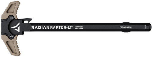 Radian Weapons R0149 Raptor LT Lightweight Ambi Charging Handle, FDE, Fits Mil-Spec AR-15/M16 Platform