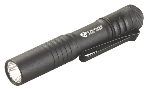 Streamlight 66318 MicroStream Pocket Light  Black Anodized 45 Lumens White C4 LED