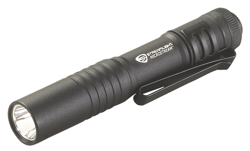 Streamlight 66318 MicroStream Pocket Light  Black Anodized 45 Lumens White C4 LED