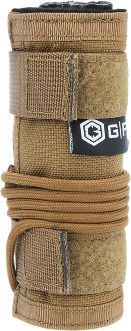 GPS Bags GPST80022LR5T Tactical Suppressor Cover  22 LR 1000D Nylon Tan