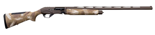 Weatherby XSL2028MAG Sorix  Full Size 20 Gauge Semi-Auto 3" 2+1 28" Burnt Bronze Cerakote Vent Rib Barrel & Drilled & Tapped Steel Receiver, Slough Camo Synthetic Stock w/Adj Shim, Ambidextrous