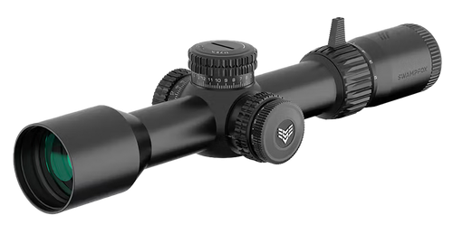 Swampfox Optics TWK525563L Warhawk  Black 5-25x56mm 34mm Tube Sharpshooter MIL Reticle