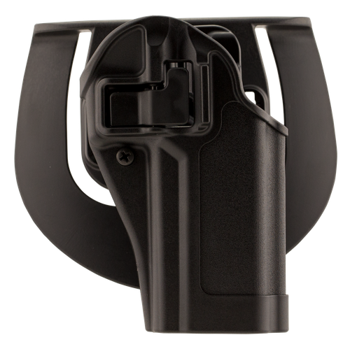 Blackhawk 410561BKR Serpa CQC  OWB Size 61 Matte Black Polymer Belt Loop/Paddle Fits Sig P250/P320 Right Hand