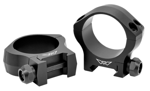 Warne 7220M Scope Rings Mountain Tech Matte Black 34mm Low 0 MOA