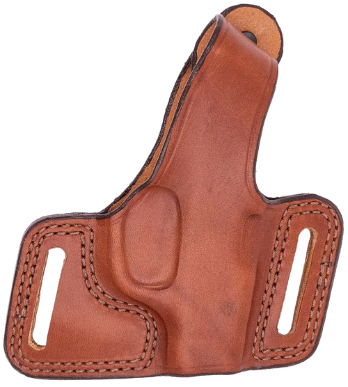 Bianchi 12839 Black Widow  OWB Size 02 Tan Leather Belt Slide Fits Ruger Security-Six Fits S&W K Frame 2-4" Right Hand