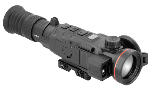 Nocpix RICO2L42R RIco 2 L48R LRF Thermal Weapon Sight Black 4x42mm Multi- 1 DIY/1 Dynamic/6 Static Reticle, 384x288, 12 Microns, 60 Hz Resolution, Zoom Digital 4x
