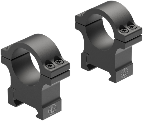 Leupold 180945 Open Range Cross-Slot  Matte Black 1" High