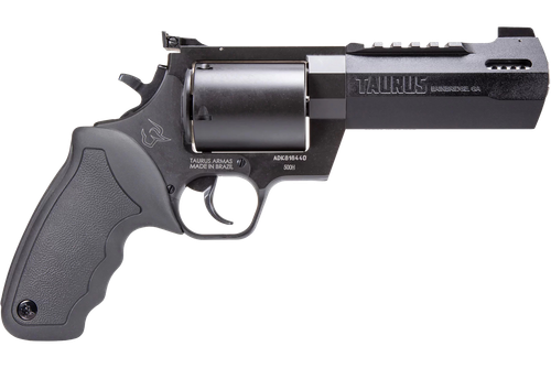 Taurus 2500051RH Raging Hunter  Large Frame 500 S&W Mag 5rd 5.12" Black Ported/Target Crown Barrel, Matte Black Oxide Cylinder, Black Steel Frame, Black Rubber Grip