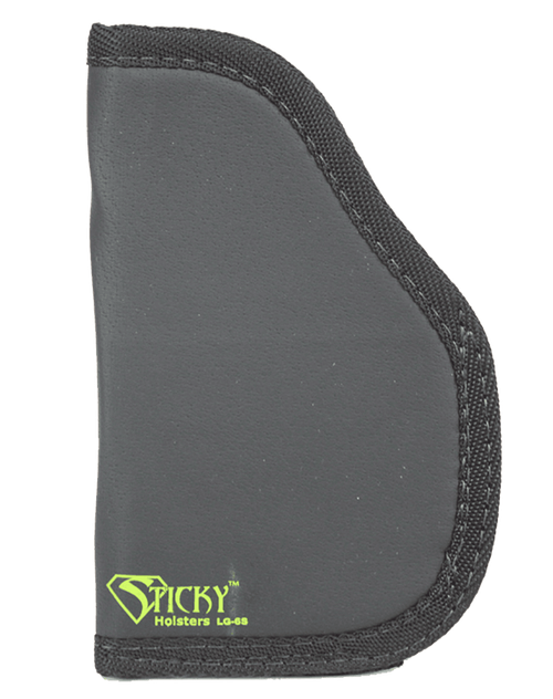 Sticky Holsters LG6SMOD LS LG-6S  Black/Green Latex Free Rubber Fits 3-4" Large Auto w/Laser Ambidextrous