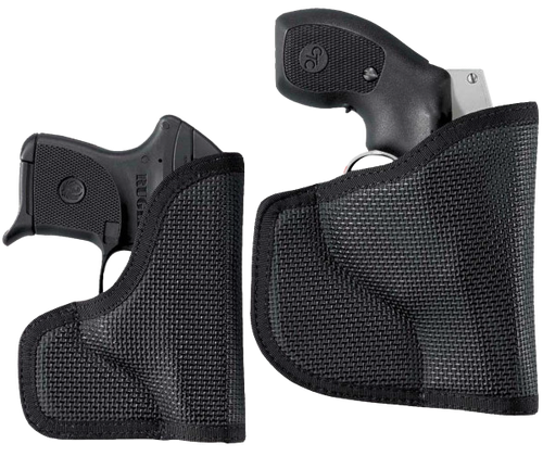 DeSantis Gunhide N38BJ8BZ0 Nemesis  Pocket Black Rubberized Fabric Fits Glock 43 Ambidextrous