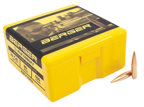 Berger Bullets 22422 VLD Target Long Range 22Cal 80gr 100/Box