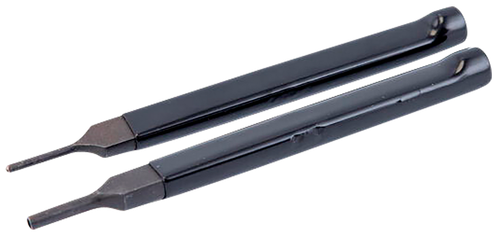 Wheeler 710906 AR15 Bolt Catch Install Punch Kit Black Steel AR Platform Rubber Handle 2 Pieces
