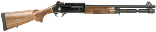 MAC 21000155 1014  12 Gauge 3" 5+1 18.50", Black Barrel/Rec, Walnut Furniture, Ghost Ring Sight, Optics Mount, 3 Chokes