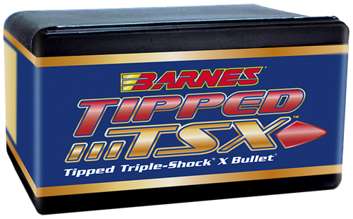 Barnes Bullets 30242 Tipped TSX  6.5Creedmoor 120gr Boat Tail 50/Box