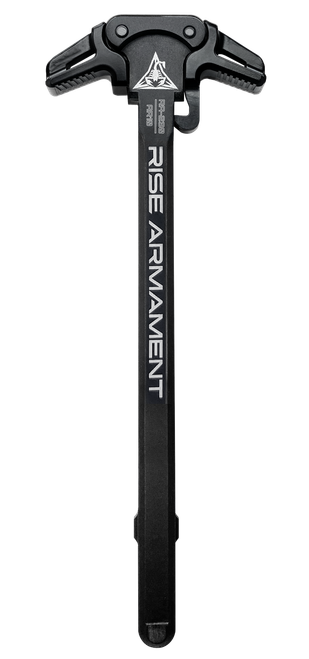 Rise Armament RA230BLK RA-230 Charging Handle AR-10 Black Anodized Aluminum Ambidextrous Hand