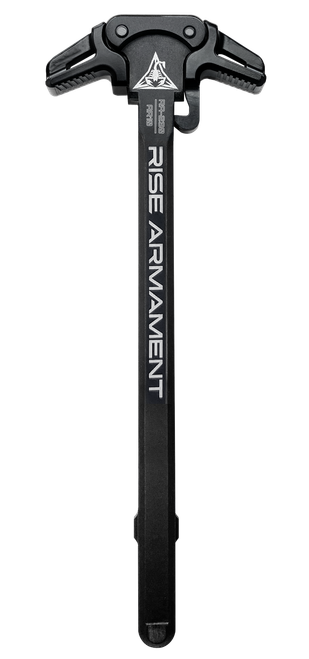 Rise Armament RA230BLK RA-230 Charging Handle AR-10 Black Anodized Aluminum Ambidextrous Hand