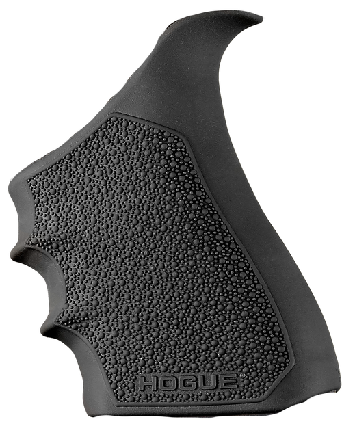Hogue 17030 Grip Sleeve Handall Beavertail Black Rubber