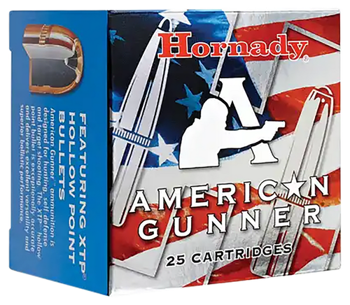 Hornady 90324 American Gunner  38Special 125gr Hornady XTP Hollow Point 25 Per Box/10 Case