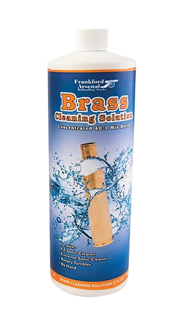 Frankford Arsenal 878787 Ultrasonic Cleaner Brass Cleaner 32 oz Bottle