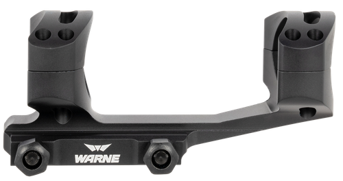 Warne XSKEL34TW X-SKEL Gen 2 Scope Mount/Ring Combo Black Anodized 34mm