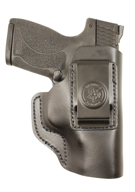 DeSantis Gunhide 031BA8JZ0 Insider  IWB Black Leather Belt Clip Fits Sig P365 Right Hand