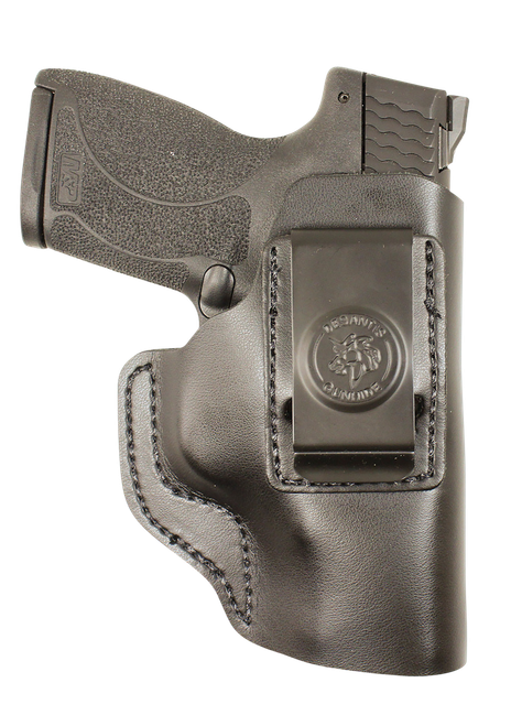 DeSantis Gunhide 031BA8JZ0 Insider  IWB Black Leather Belt Clip Fits Sig P365 Right Hand