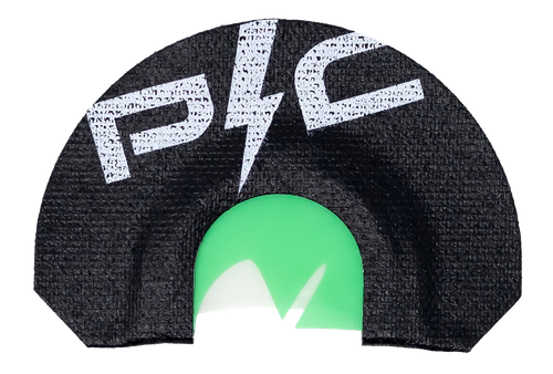 Power Calls 24250 Beau Brooks Signature Series Batwing Diaphragm Call Attracts Turkeys Black/Green