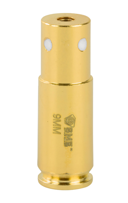 SME XSIBL9MM Sight-Rite Laser Bore Sighting System 9mm Luger Brass Casing