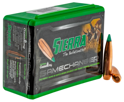Sierra 4330T Tipped GameKing  6.5Creedmoor 130gr Hollow Point Boat Tail 50/Box
