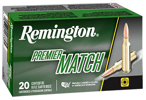 Remington Ammunition 27676 Premier Match 6.8mmRemSPC 115gr Sierra MatchKing BTHP 20 Per Box/10 Case