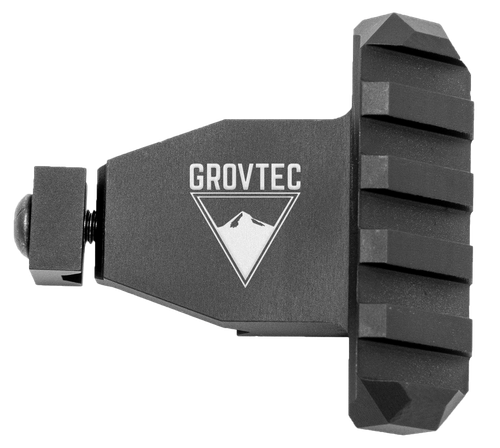 GrovTec US Inc GTSW321 Picatinny Rail  Angled Black Anodized Aluminum