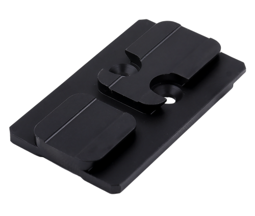 XS Sights GLOM001SM1ACRO Glock MOS Optic Plate  ACRO Footprint Black Nitride Steel