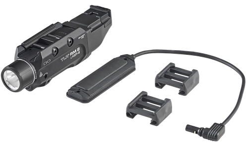 Streamlight 69453 TLR-2 RM w/Laser Black Aluminum, 1000 Lumens White LED Bulb/Green Laser, 297 Meters Beam, Picatinny Rail Mount