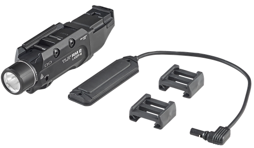 Streamlight 69453 TLR-2 RM w/Laser Black Aluminum, 1000 Lumens White LED Bulb/Green Laser, 297 Meters Beam, Picatinny Rail Mount