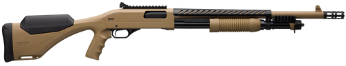 Winchester Repeating Arms 512410395 SXP Extreme Defender 12 Gauge 3" 18" 5+1 Flat Dark Earth Rec/Barrel Flat Dark Earth Fixed Pistol Grip with Adjustable Comb Stock