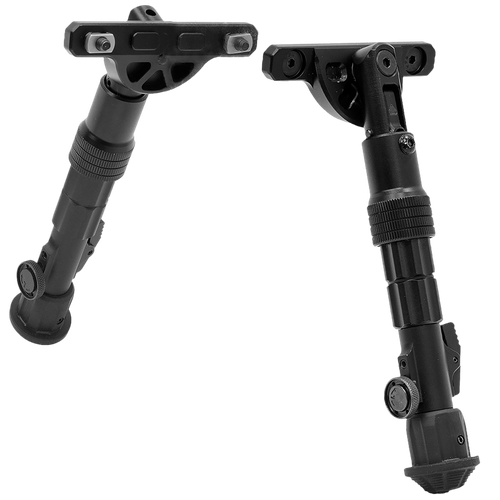Leapers TLBPDM01 FLEX Recon Bipod Black Anodized Aluminum