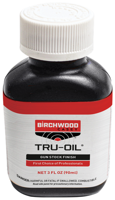 Birchwood Casey 23123 Tru-Oil Gun Stock Finish Natural Wood 3 oz. Bottle