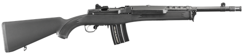 Ruger 5864 Mini-14 Tactical 300 Blackout 20+1 16.12" Blued Threaded Barrel, Blued Drilled & Tapped Steel Receiver, Black Synthetic Fixed Stock, Right Hand