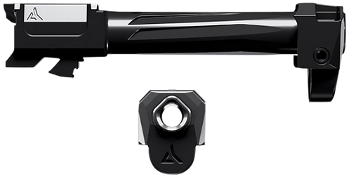 Radian Weapons R0859 Ramjet & Afterburner Combo 9mm Luger Compatible w/ Glock 43X, Black Stainless Steel