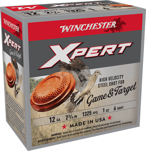 Winchester Ammo WE12GT6 Super X Xpert High Velocity 12Gauge 2.75" 1oz 6Shot 25 Per Box/10 Case