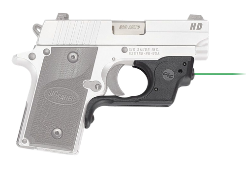 Crimson Trace 0147501 Laserguard  Sig P238/P938, Green Laser Black Polymer
