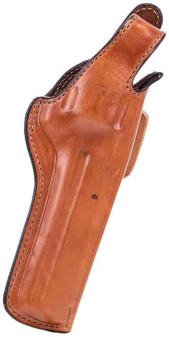 Bianchi 10323 5BHL Thumbsnap  OWB Size 11 Tan Leather Belt Loop Fits S&W N Frame/Colt Anaconda 6-6.5" Barrel Right Hand