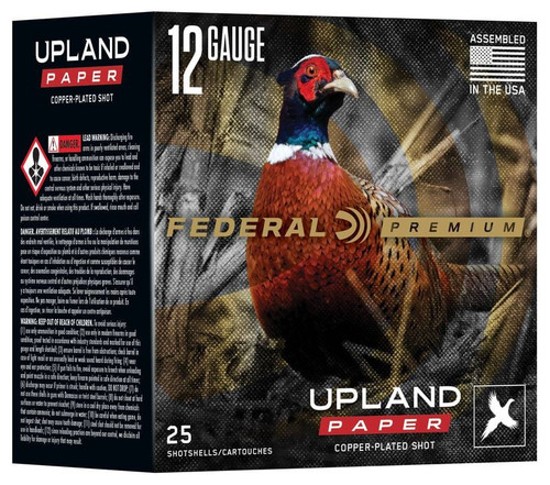 FED UPLAND PAPER 12GA 2.75 1.25OZ #6 25/10