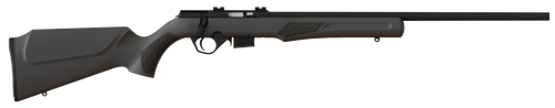 Rossi RB17H2111 RB17  Full Size 17 HMR 5+1, 21" Matte Black Button Rifled Free Floating Steel Barrel, Matte Black Stainless Steel Receiver, Black Fixed Monte Carlo Stock, Right Hand